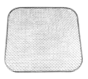 FRYER SCREEN MESH TYPE 13.5"SQ  W/ROUND CORNERS